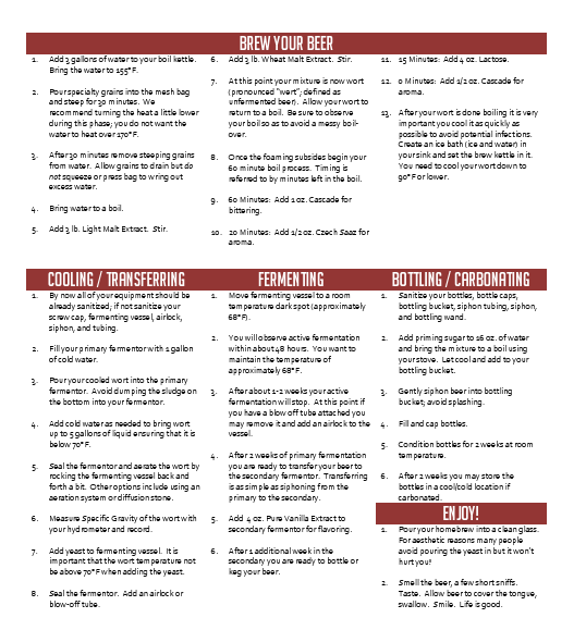 Vanilla Cream Ale Extract 5 Gallon