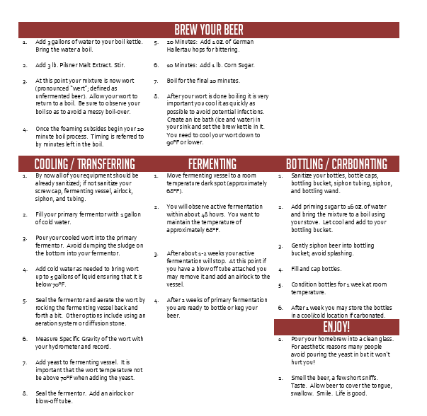 Bud Wise Ale Extract 5 Gallon