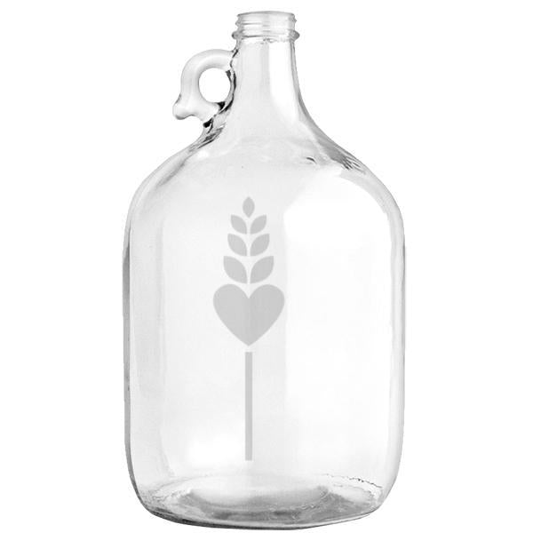 Clear 1 Gallon Glass Jug