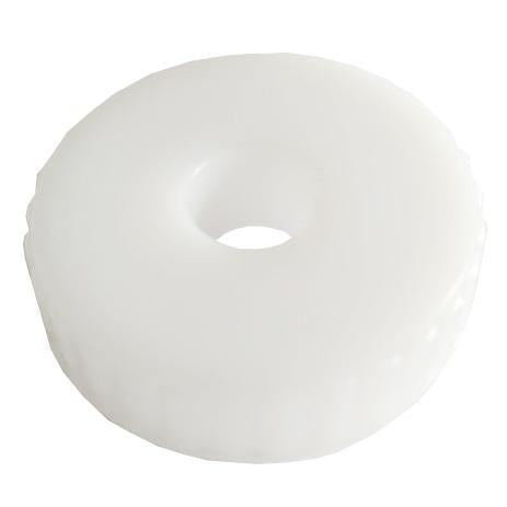 38mm Screw Cap - Plastic w/ Hole