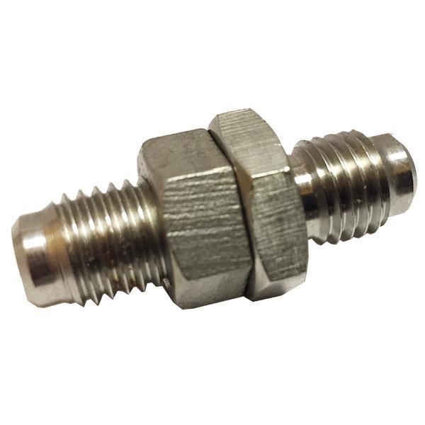 1/4" MFL x 1/4" MFL Flare Bulkhead Adapter