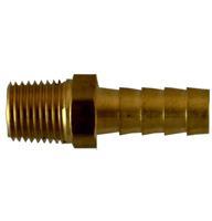 1/4" MPT x 3/8" Barb Brass