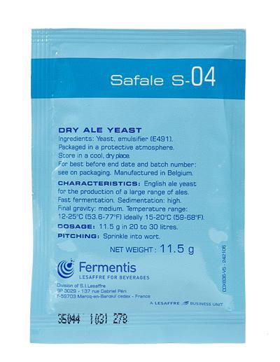 Safale S-04 English Ale Yeast