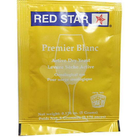 Premier Blanc (Champagne) Red Star Dried Wine Yeast