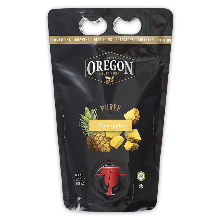 Oregon Fruit Pineapple Puree 49 oz. Pouch