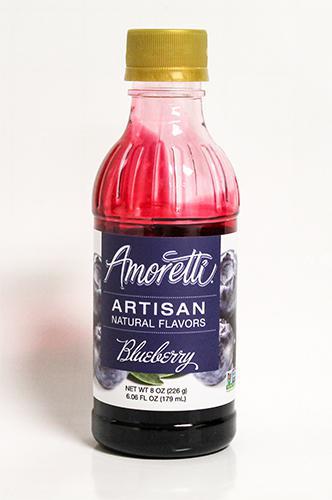 Amoretti Blueberry Artisan Flavoring Syrup 8oz.