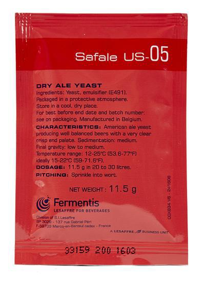 Safale US-05 Ale Yeast
