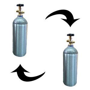 CO2 Cylinder (Tank) 5 lbs - Exchange - IN STORE ONLY!