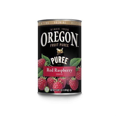 Oregon Fruit Raspberry Puree 49 oz.