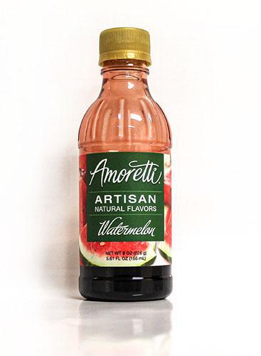 Amoretti Watermelon Artisan Flavoring Syrup 8oz.