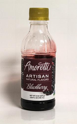 Amoretti Blackberry Artisan Flavoring Syrup 8oz.