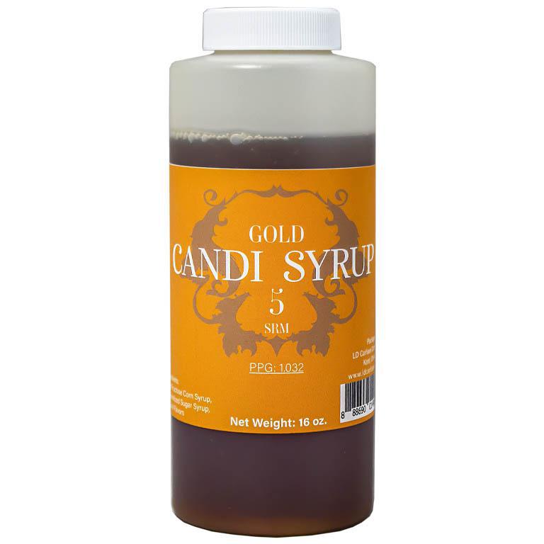 D-5 Golden Belgian Candi Syrup - 1 lb