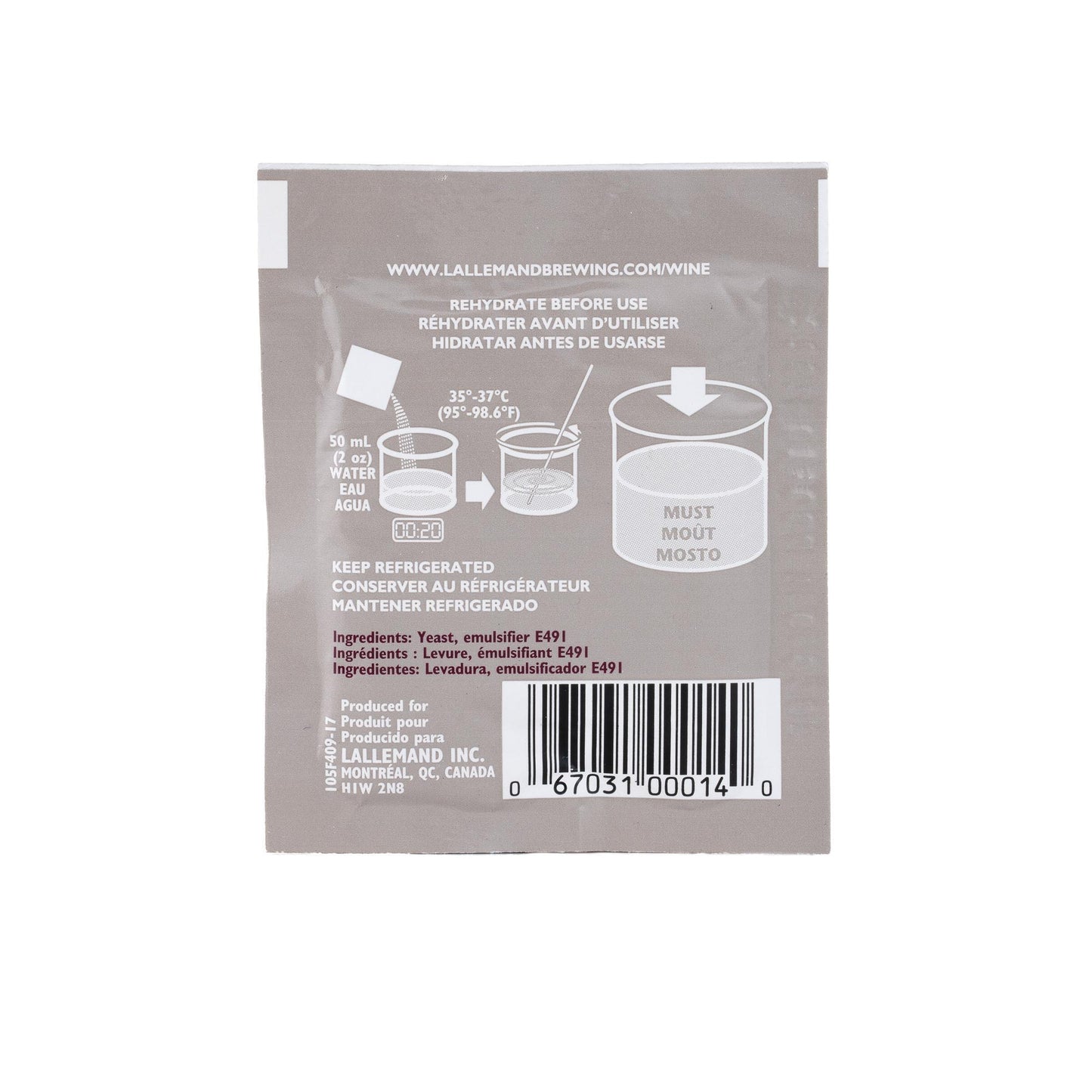 Lalvin ICV K1-V1116™ Fruit Wine Yeast (Montpellier)