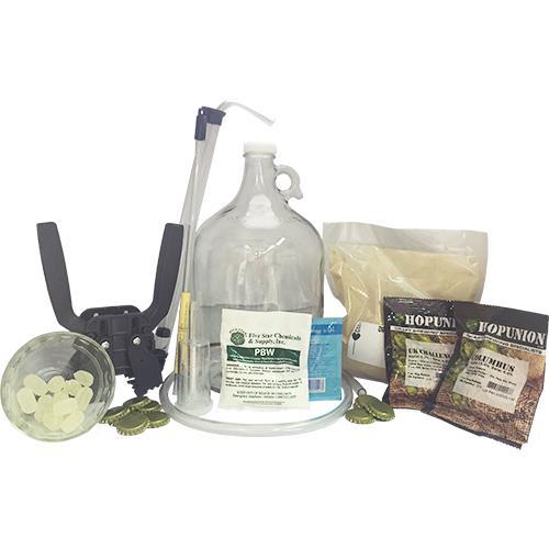 One Gallon Brewer's Essentials™ Beer Making Equipment Kit
